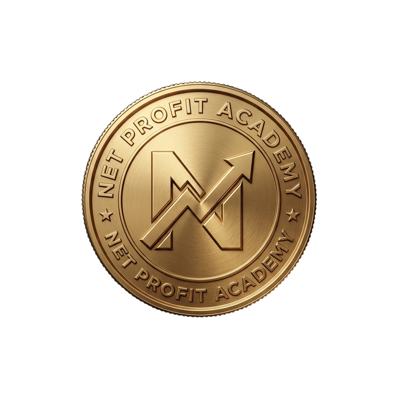 Net Profit Academy gold coin